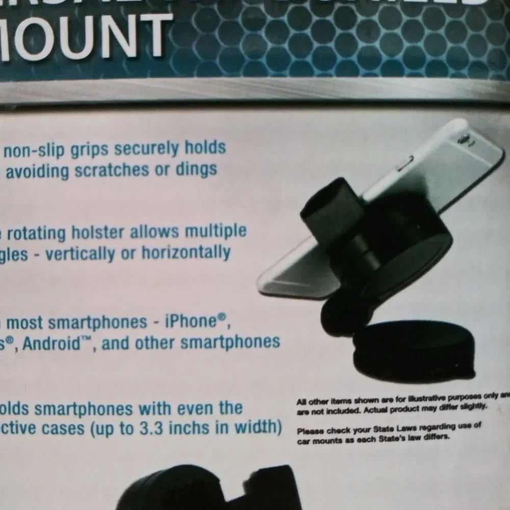 EdgeHome Universal Windshield Car Mount